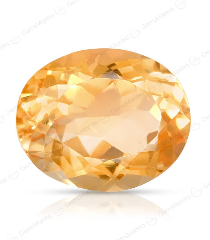 Natural Citrine – 5.0 Carat, Oval Cut
