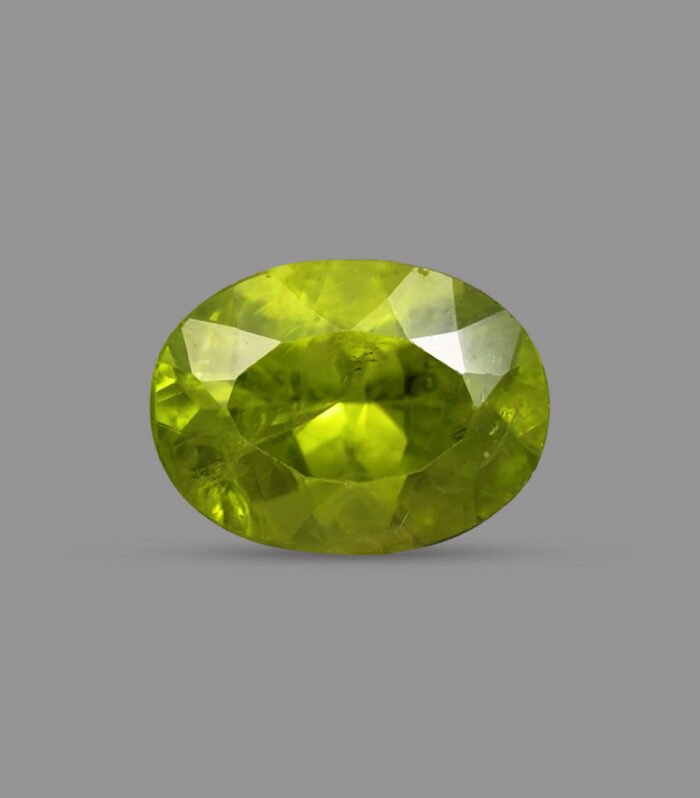 Peridot – 5.0 Carat, Pear Cut