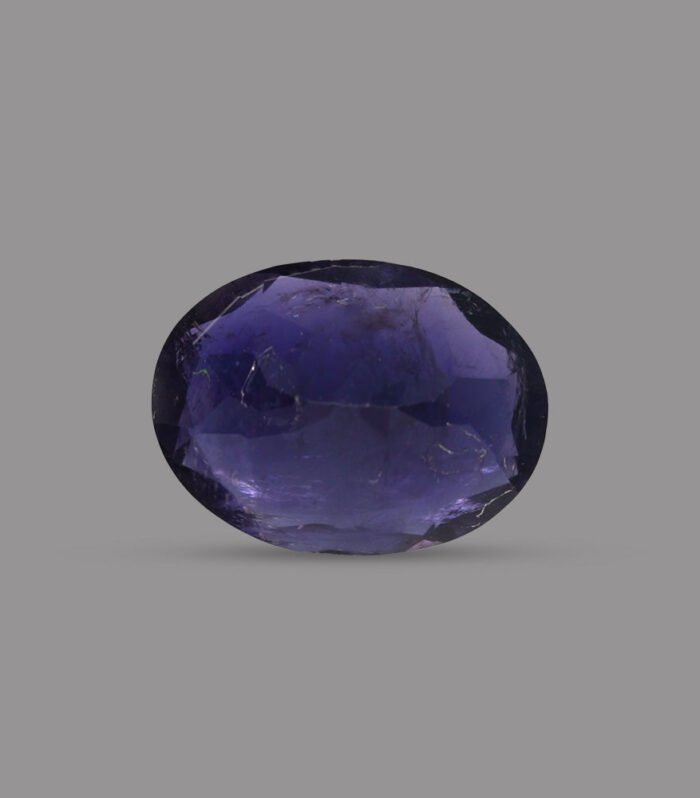 Natural Iolite – 3.0 Carat, Oval Cut